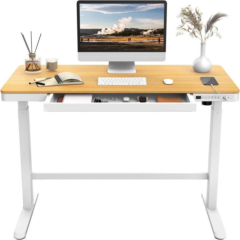 FLEXISPOT EW8 Comhar Electric Standing Desk With Drawers