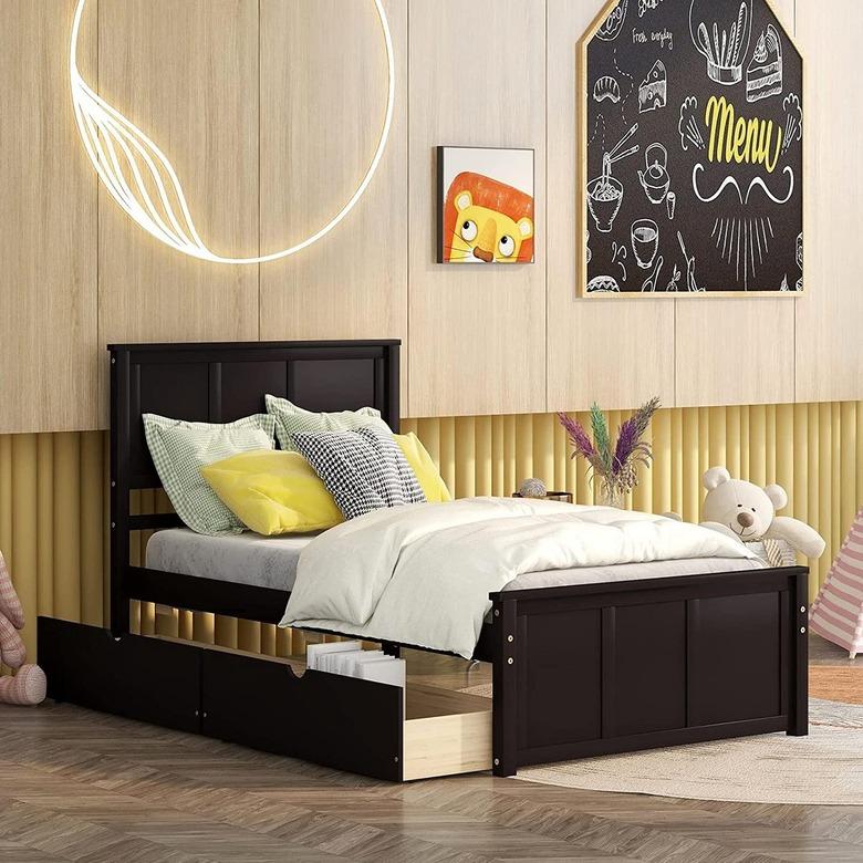 Citylight Twin Bed Frame with Drawers