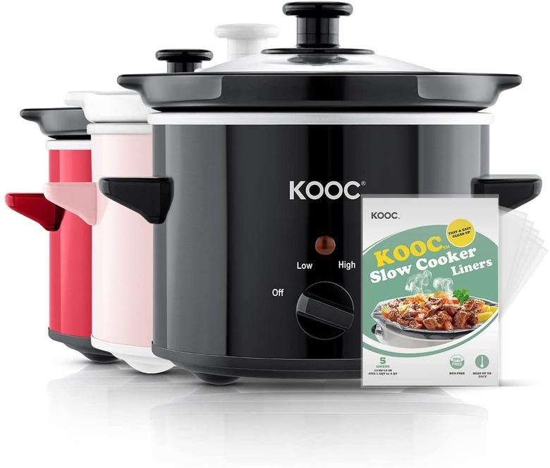 KOOC 2-Quart Small Slow Cooker