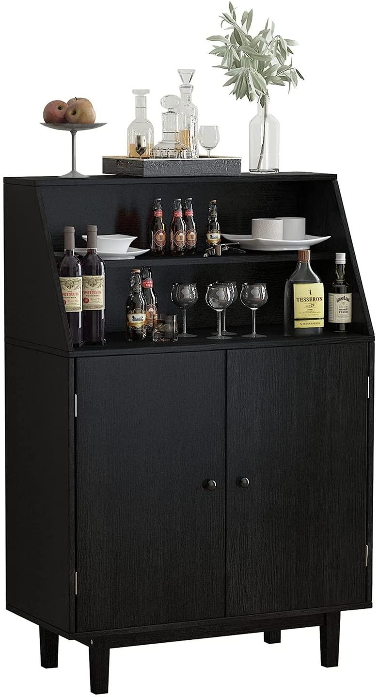 GDLF Bar Liquor Wine Cabinet Buffet Sideboard Home Coffee Mini Bar