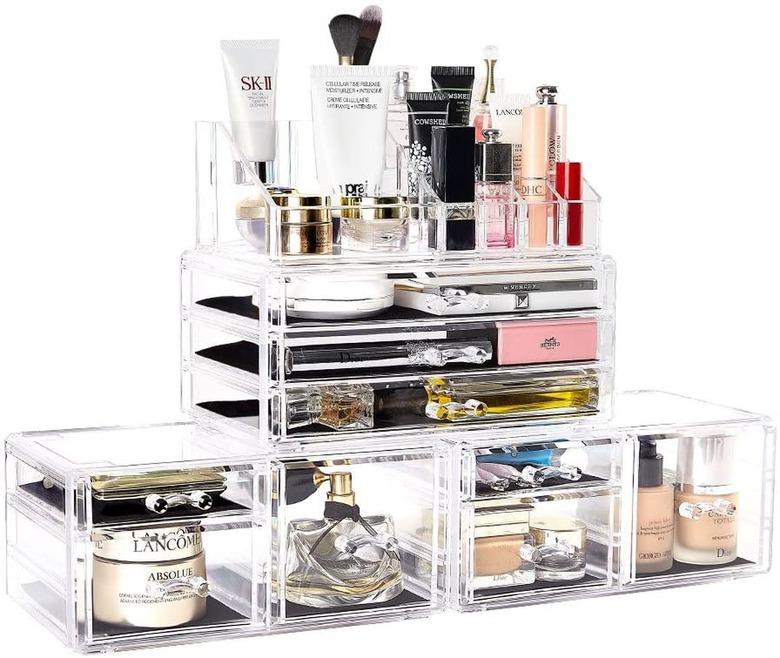 DreamGenius 4-Piece Makeup Organizer