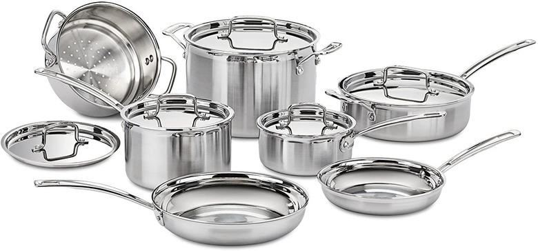 Cuisinart Multiclad Pro Stainless Steel 12-Piece Cookware Set