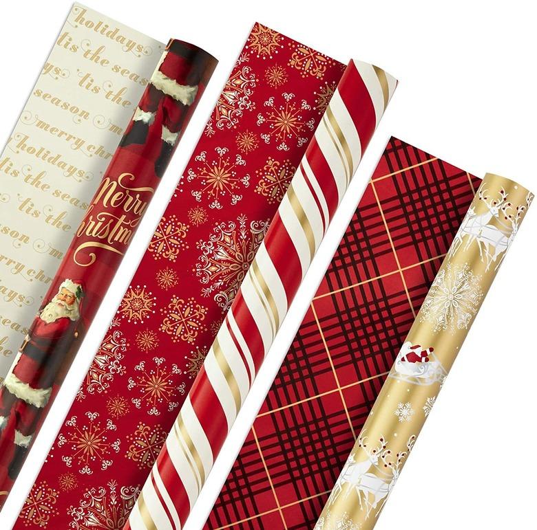 Hallmark Christmas Reversible Wrapping Paper