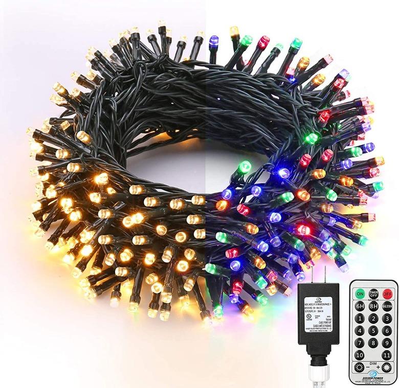 Brizled 65.67-Foot 200 LED 11-Function Christmas Lights 