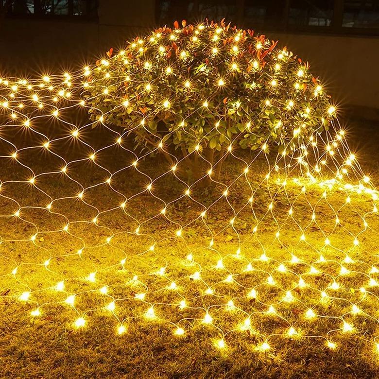 Dazzle Bright 360 LED Christmas Lights Net (12 by 5 feet)