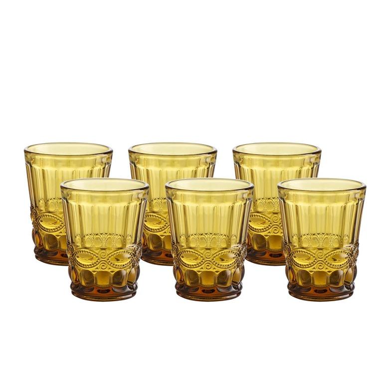 WH Housewares Colored Water Glasses