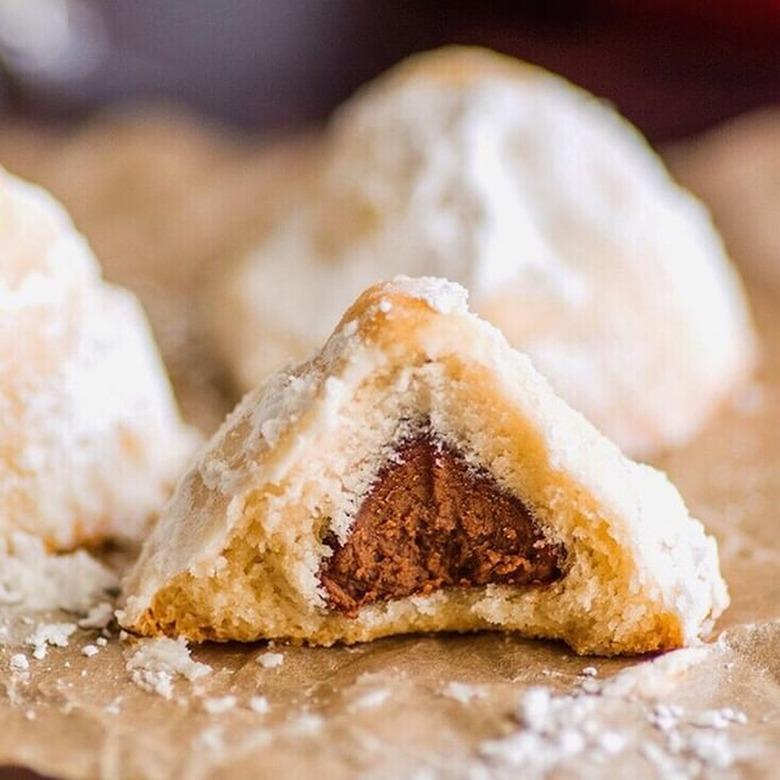 Baking Mischief Small-Batch Snowball Cookies With Kisses