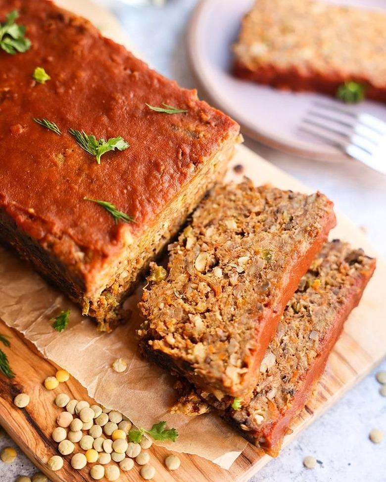 Sweet Potato Soul Vegan Lentil Meatloaf