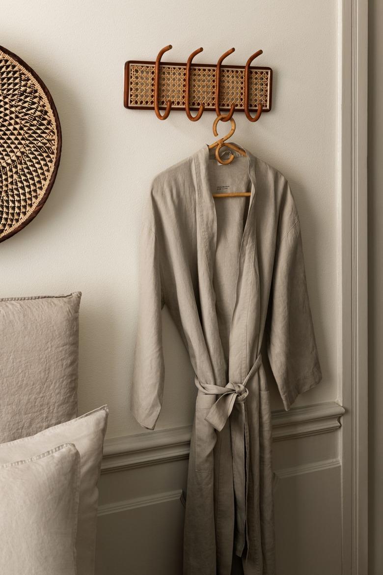 H&M Washed Linen Bathrobe, $49.99