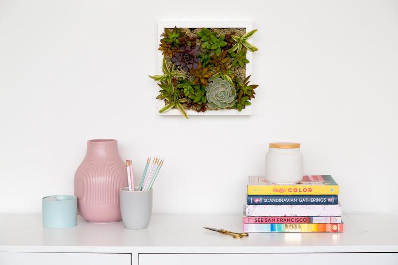 DIY Succulent Wall Planter