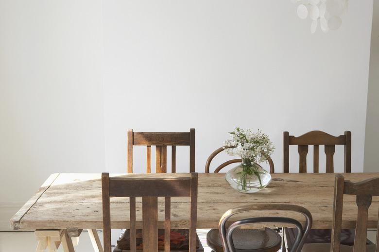 Empty dining room