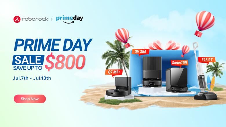 Roborock is offering awesome Prime Day deals on its popular robot vacuums