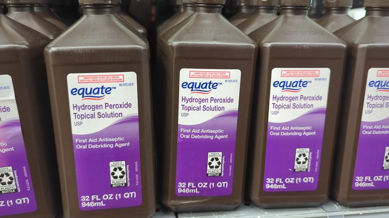 hydrogen peroxide bottles