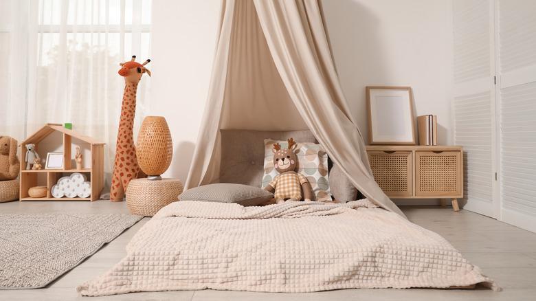 A Montessori-inspired child's bedroom