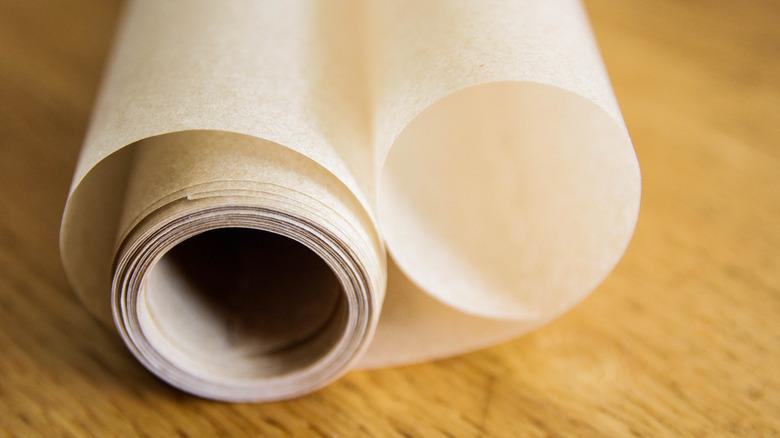 Roll of parchment paper