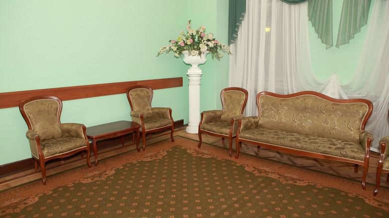 Victorian era chairs and couch