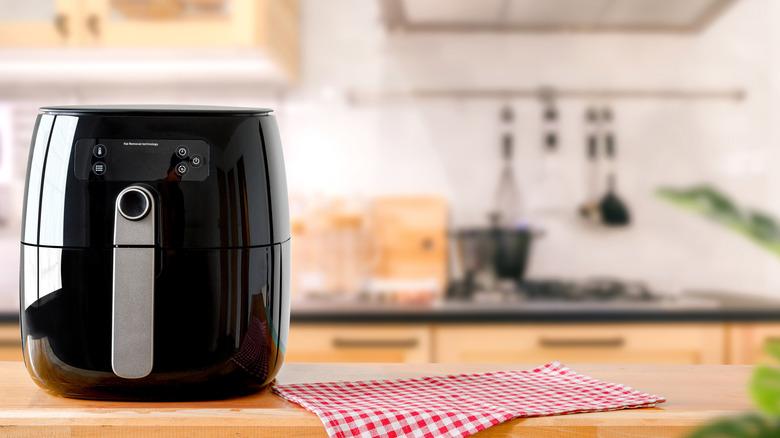 Air fryer on kitchen counter