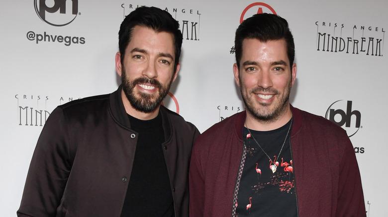 the Property Brothers, Drew and Jonathan Scott, smiling