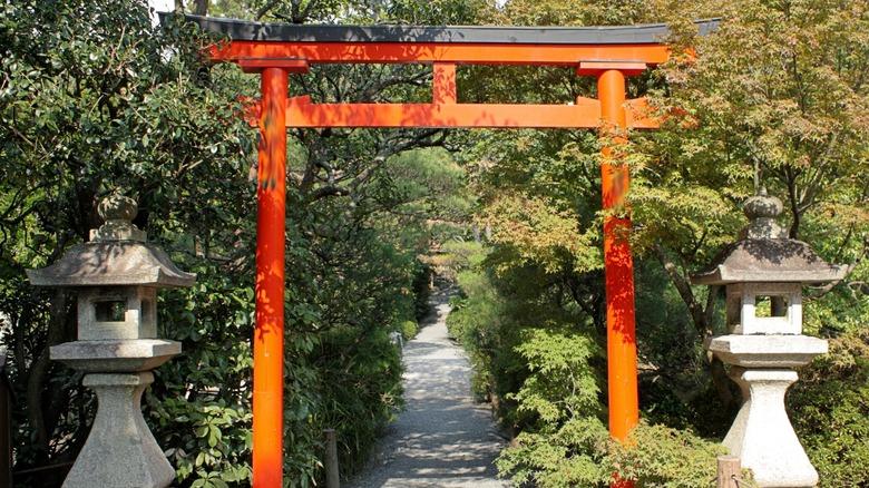 Torii garden gate